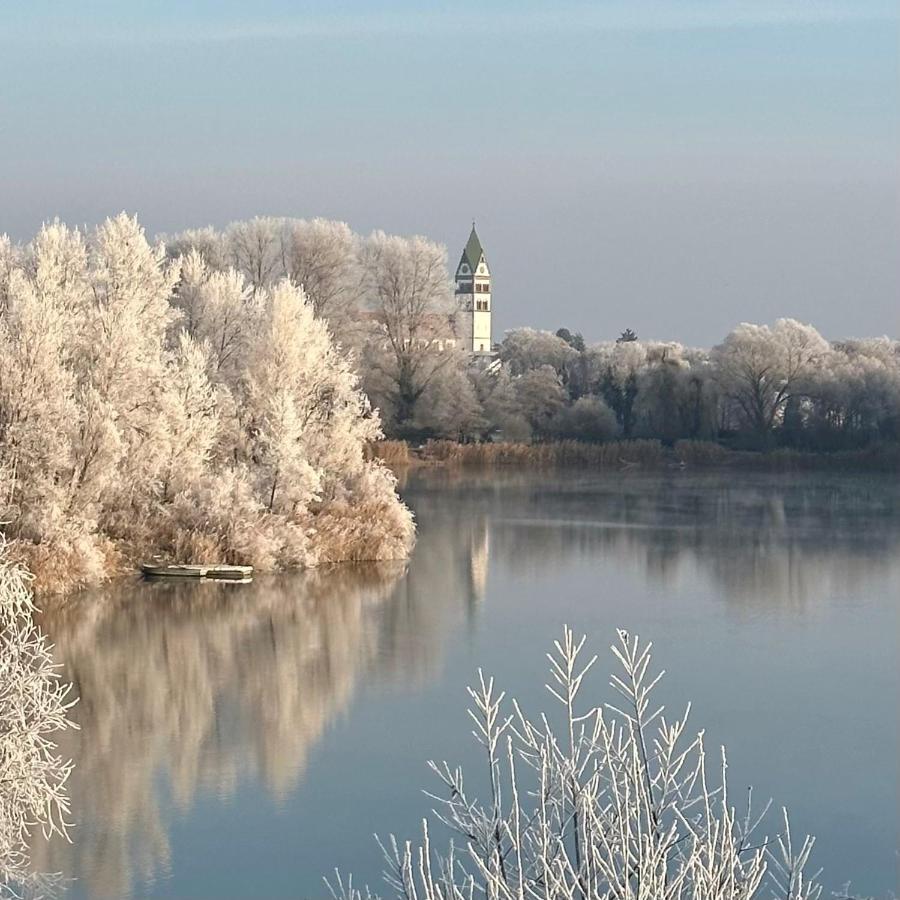 SeeHotel&Restaurant die Ente Schwetzingen Bagian luar foto