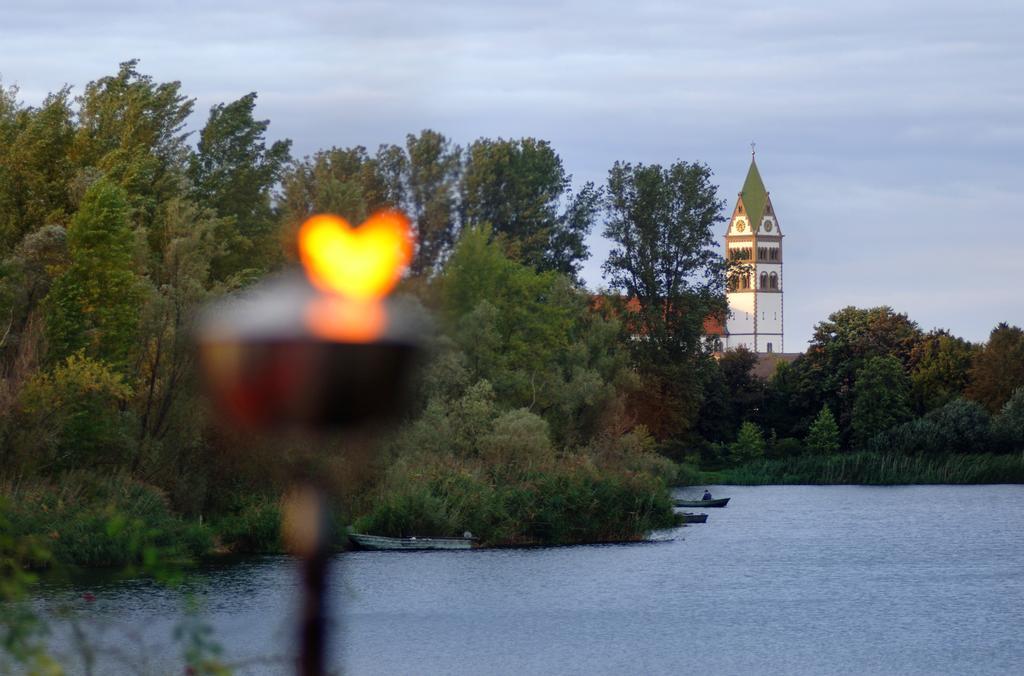 SeeHotel&Restaurant die Ente Schwetzingen Bagian luar foto