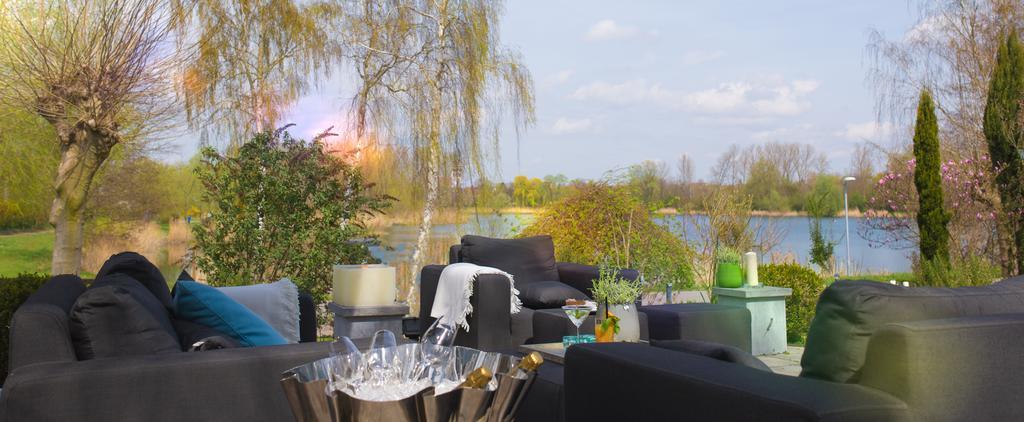 SeeHotel&Restaurant die Ente Schwetzingen Bagian luar foto